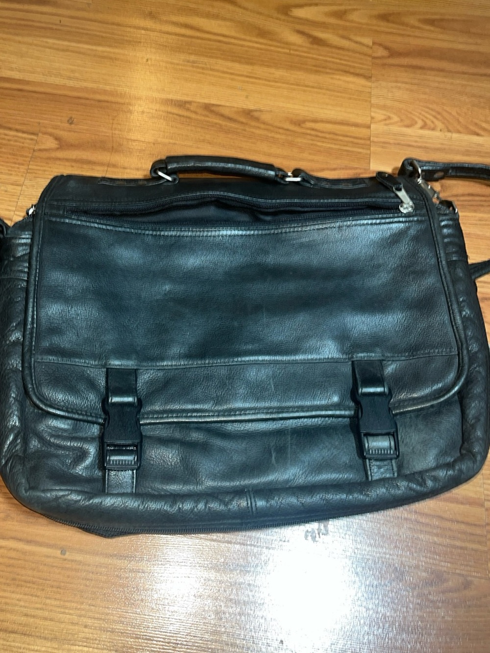 Canyon Briefcase Leather Organizer Laptop Bag